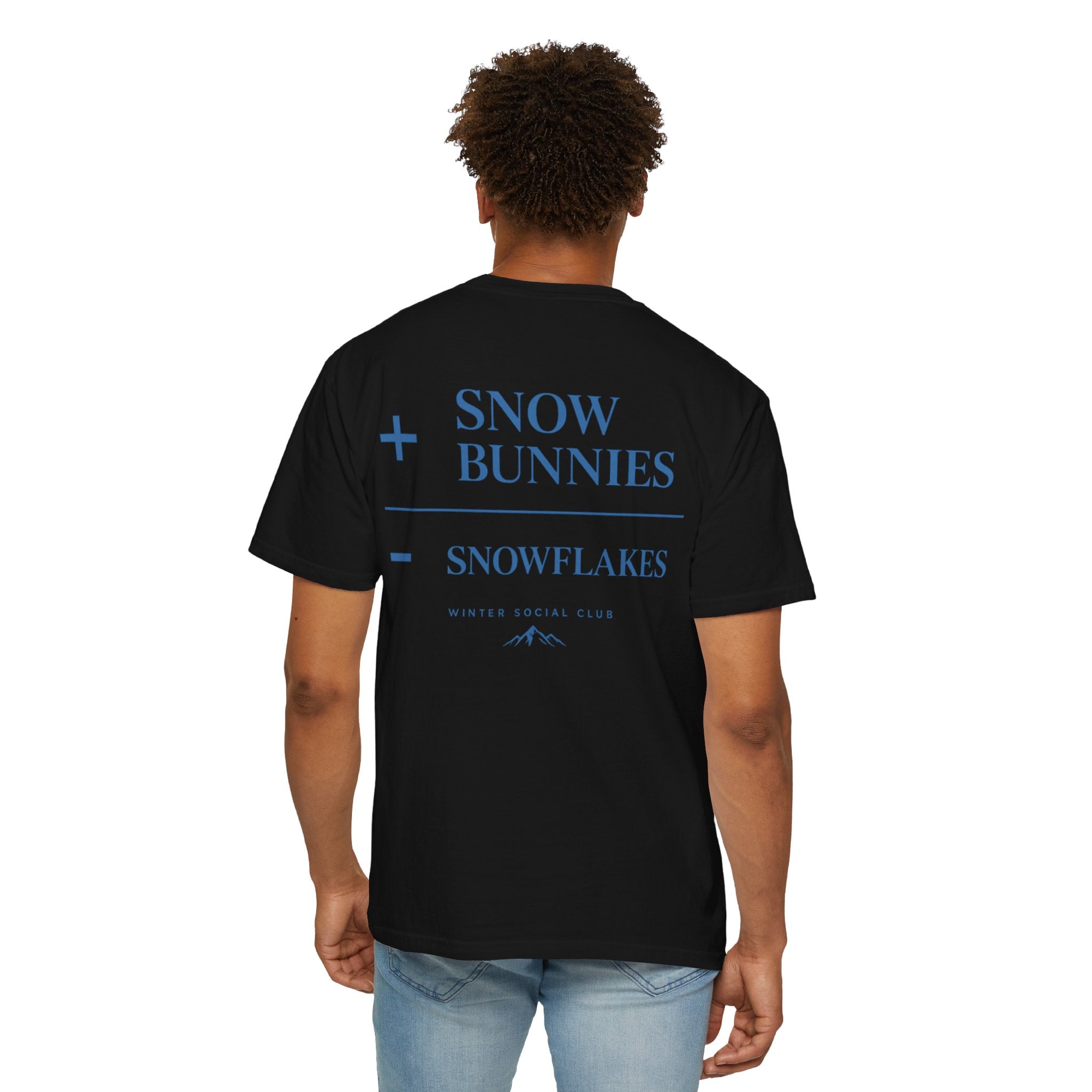 T-Shirt — "+ Snowbunnies - Snowflakes"