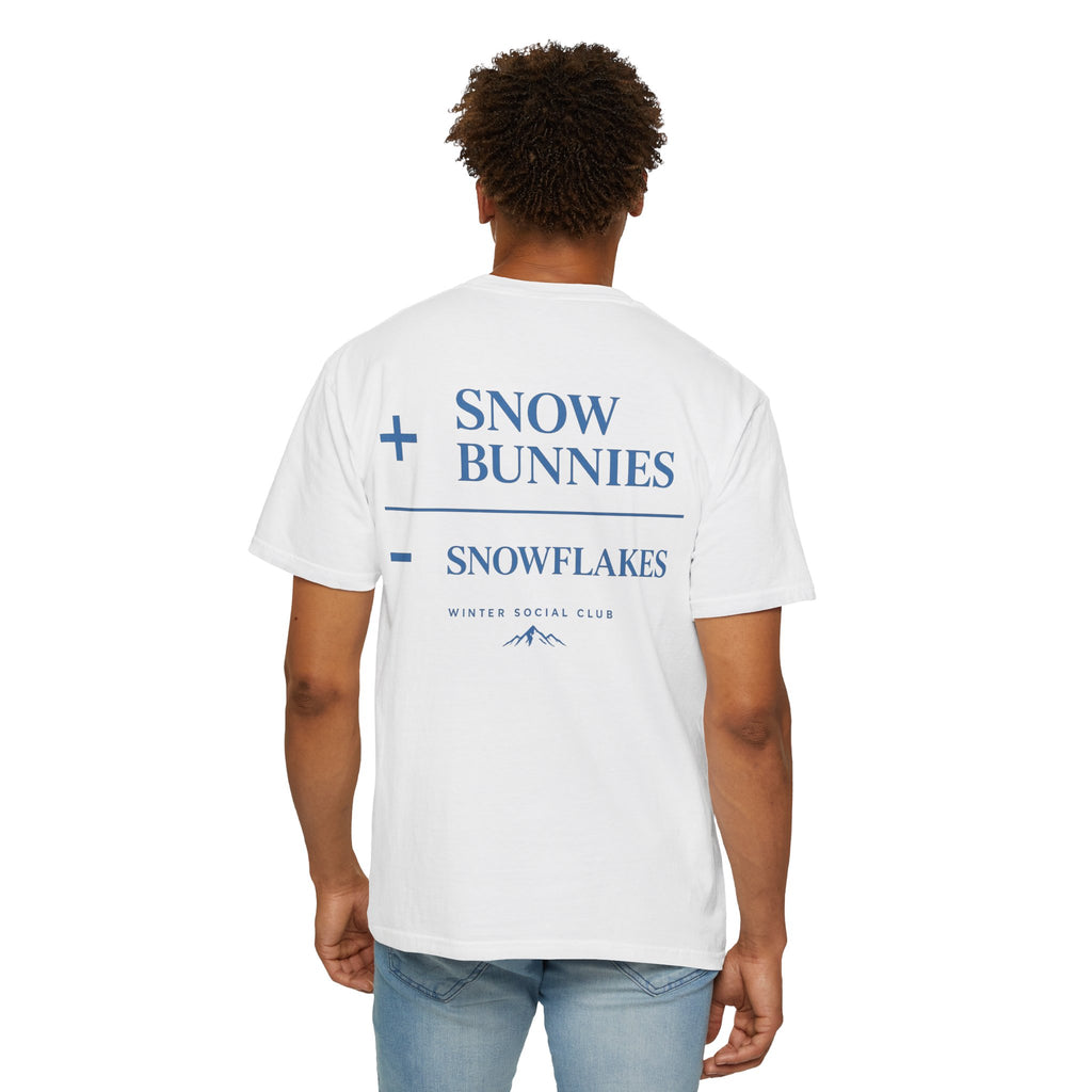 T-Shirt — "+ Snowbunnies - Snowflakes"