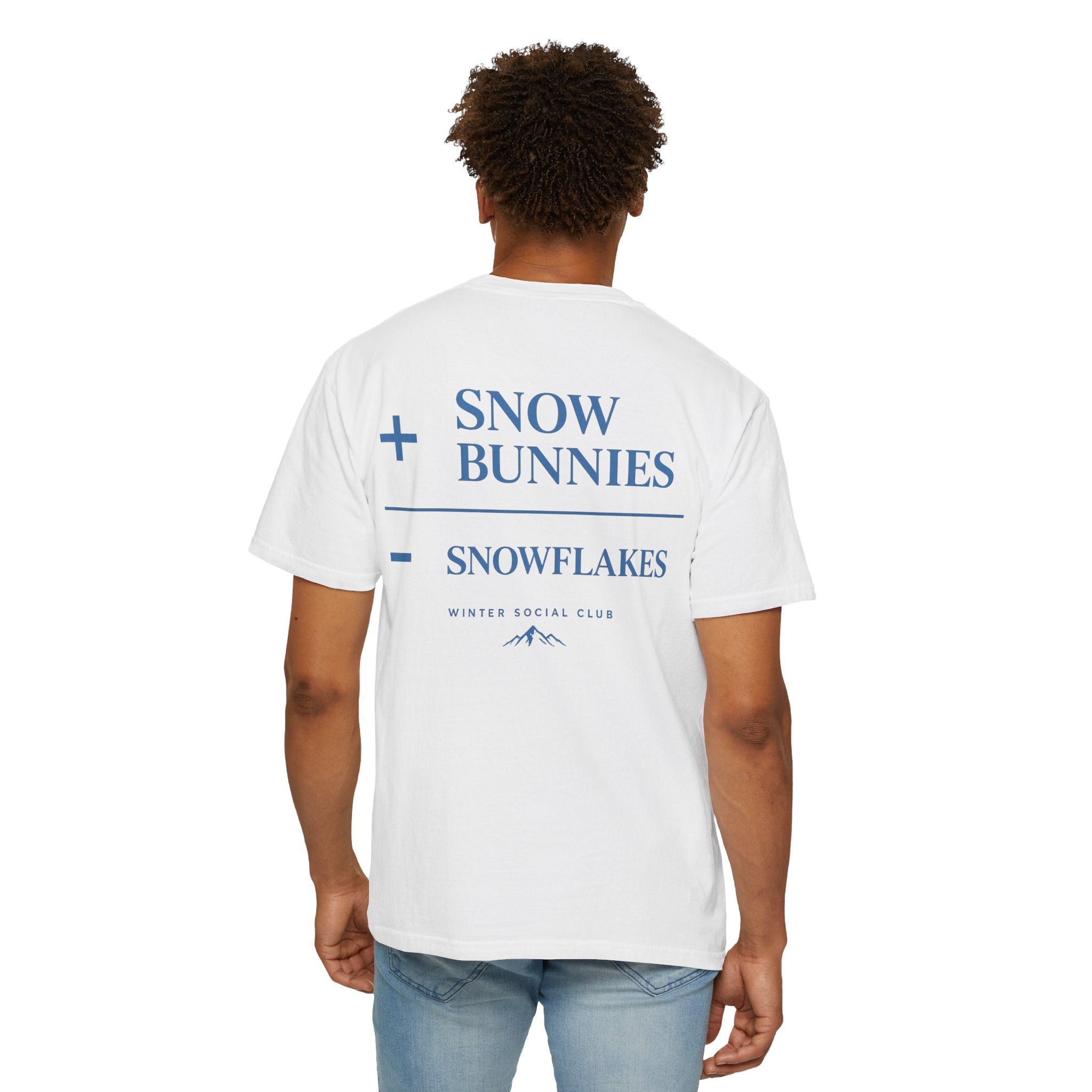 T-Shirt — "+ Snowbunnies - Snowflakes"