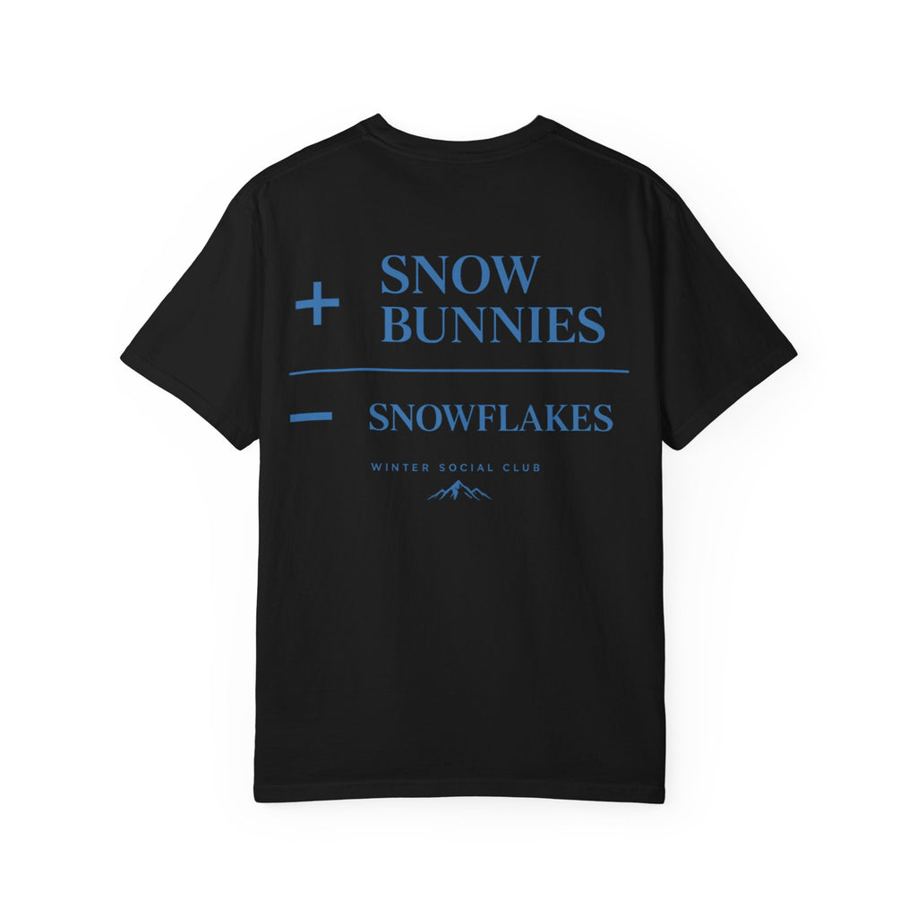 T-Shirt — "+ Snowbunnies - Snowflakes"