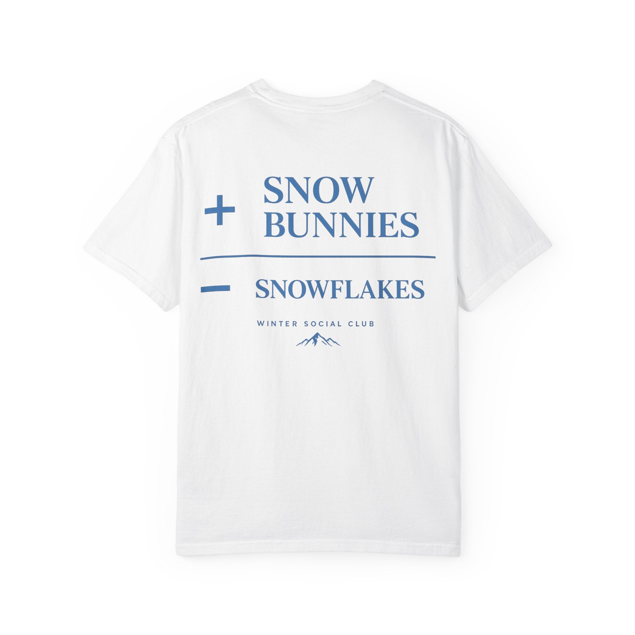 T-Shirt — "+ Snowbunnies - Snowflakes"